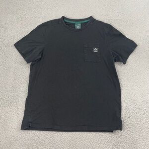 Wolverine Shirt Mens Extra Large Black Short Sleeve‎ Workwear Pocket Tee
